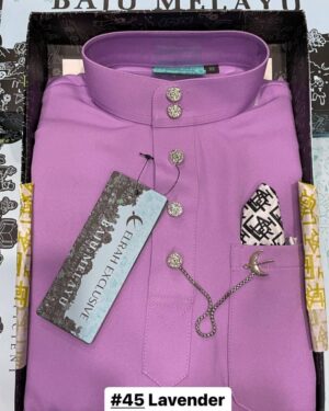 Baju Melayu Lavender